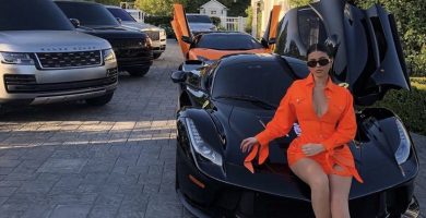 Kylie Jenner y su colección de coches de lujo: un garaje de ensueño