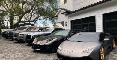 CR7 vs David Beckham: La colección completa de supercoches y quién gasta más